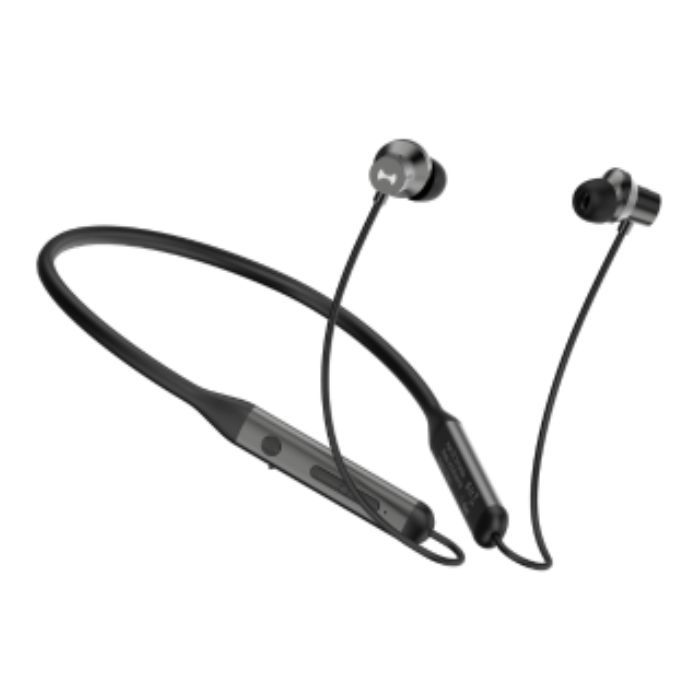 Hezire Hband AI Wireless Neckband Headset Gunmetal Grey - HEZ-BTNBAI-750