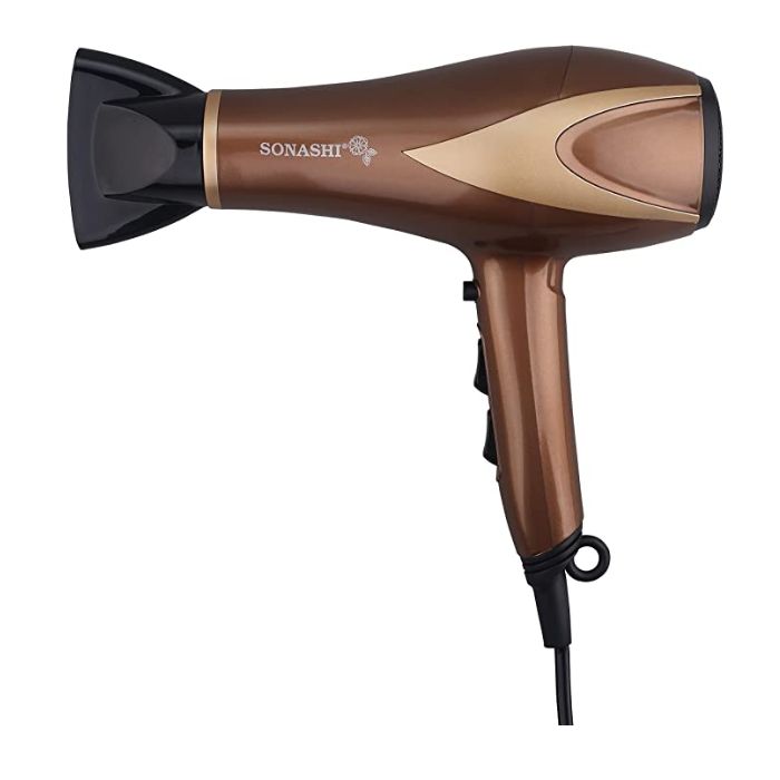 Sonashi Hair Dryer 2000W,  Brown-Gold - SHD-5006
