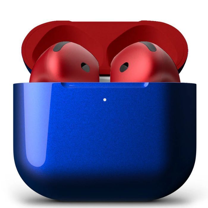 Merlin Craft Customized Apple AirPods 5 Red-Blue Super
