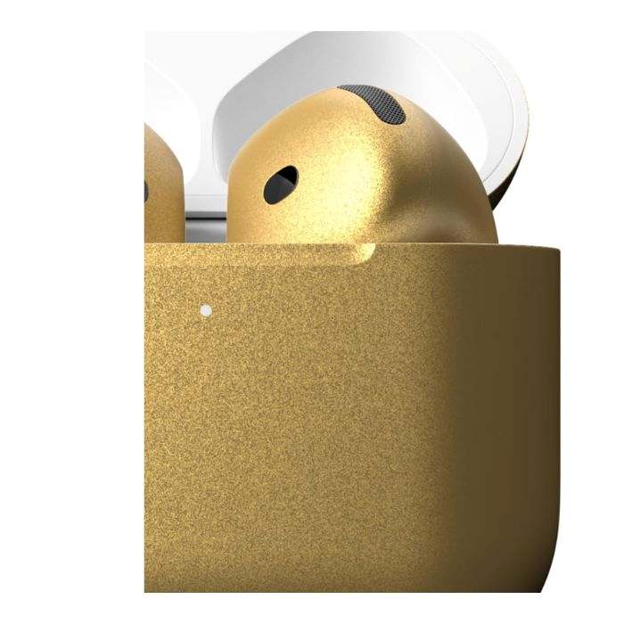 Merlin Craft Customized Apple Airpods 4 Metallic Gold