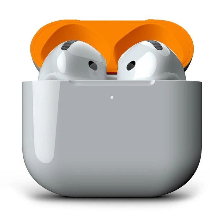 Merlin Craft Customized Apple AirPods 5 Orange-Grey Moonstone