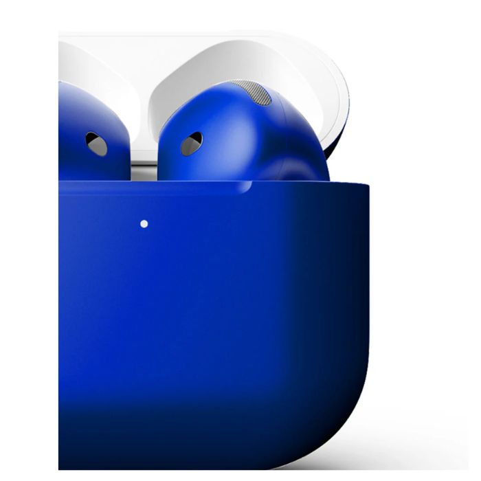Merlin Craft Customized Apple Airpods 4 Blue Matte