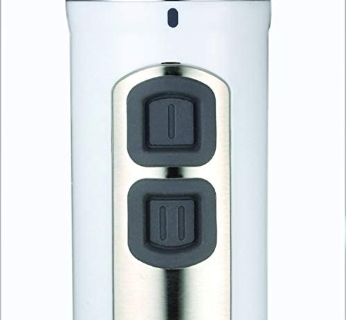 Black & Decker 400W 4 In 1 Stainless Steel Stem Hand Blender With Chopper And Whisk White SB4000-B5