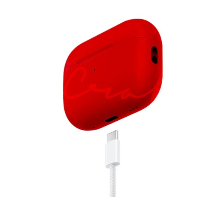  Customized  Apple AirPods Pro 3 Red Matte 