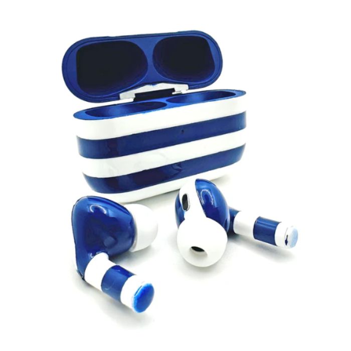 Customized  Apple AirPods Pro 3 Blue Wave 