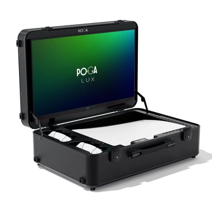 IndiGaming POGA Lux 24-Inch Portable Gaming Monitor Black for PlayStation 5
