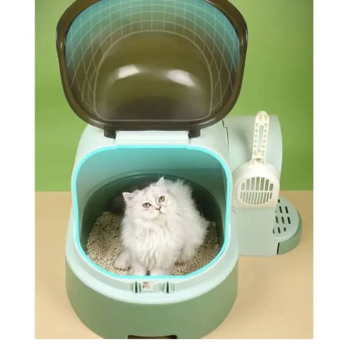 Pakeway Star Tunnel Cat Litter Box-53X60X43 Cm Mixed Colors
