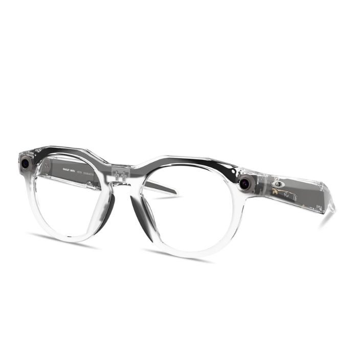 Oakley Meta HSTN Smart Glasses Transitions Grey Lenses - Frame Clear