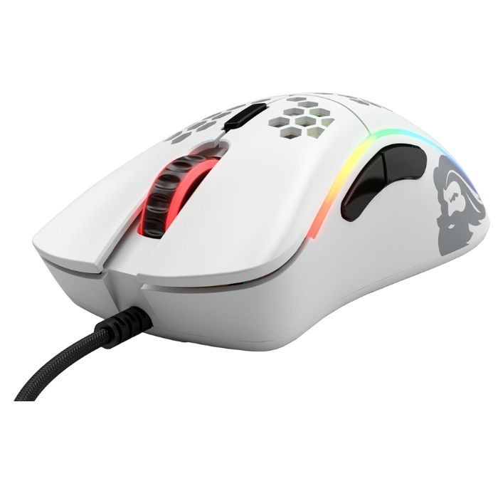 Glorious Model D- (Minus) Wired Gaming Mouse - Matte White