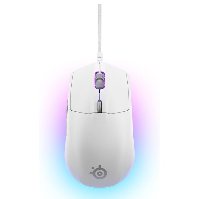 SteelSeries Rival 3 Gen 2 Gaming Mouse - White