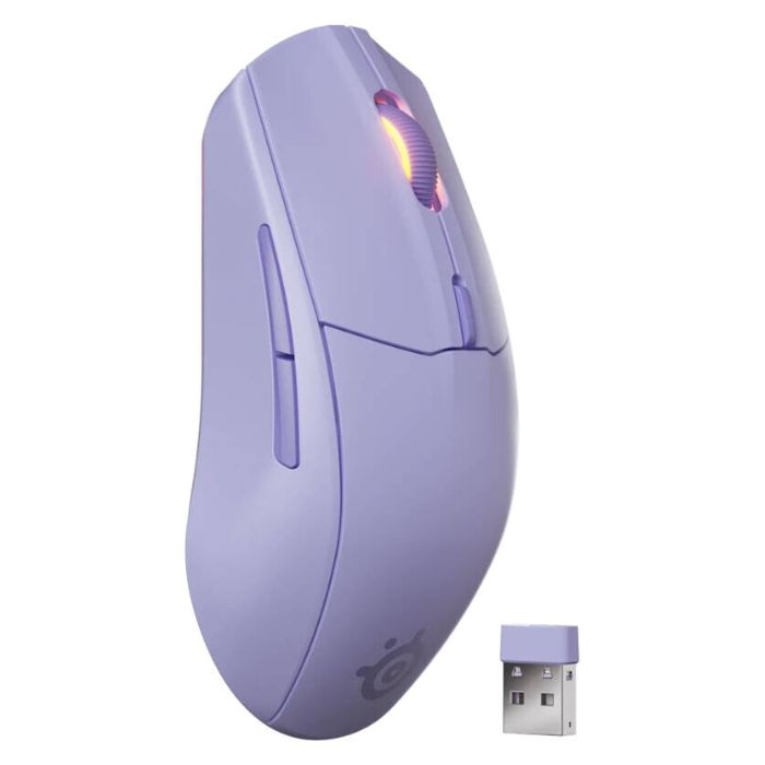 SteelSeries Rival 3 Wireless Gen 2 Gaming Mouse - Lavender