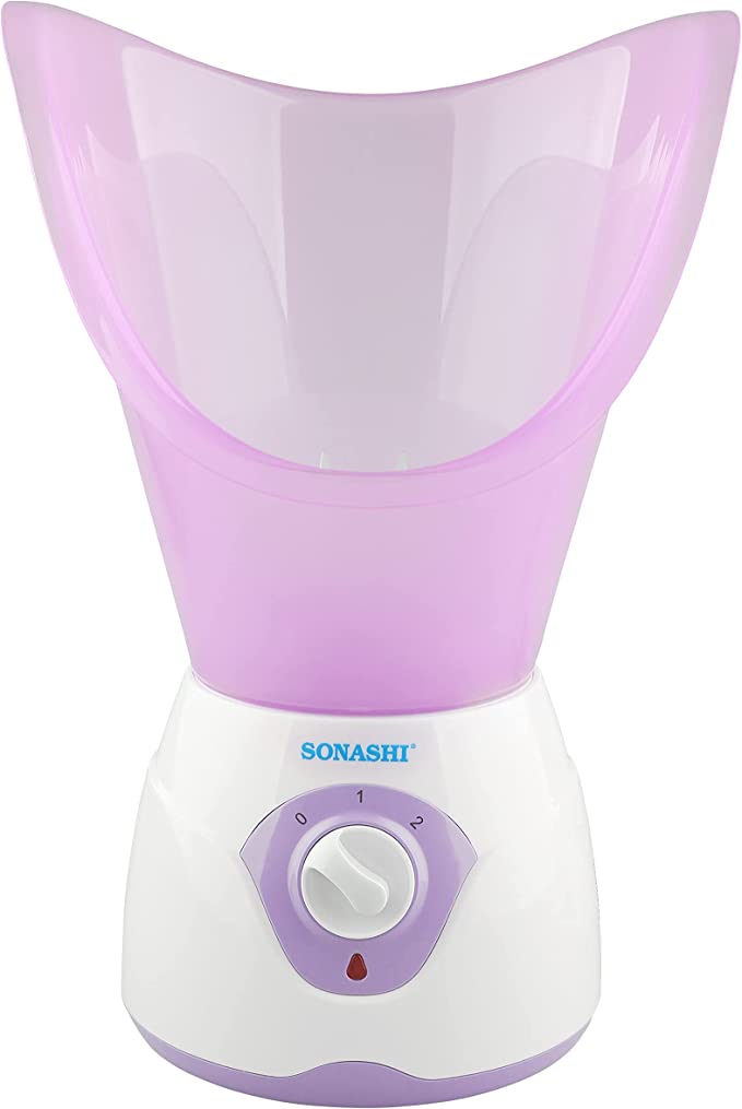 Sonashi Facial Sauna Steamer, Purple, SFS-001