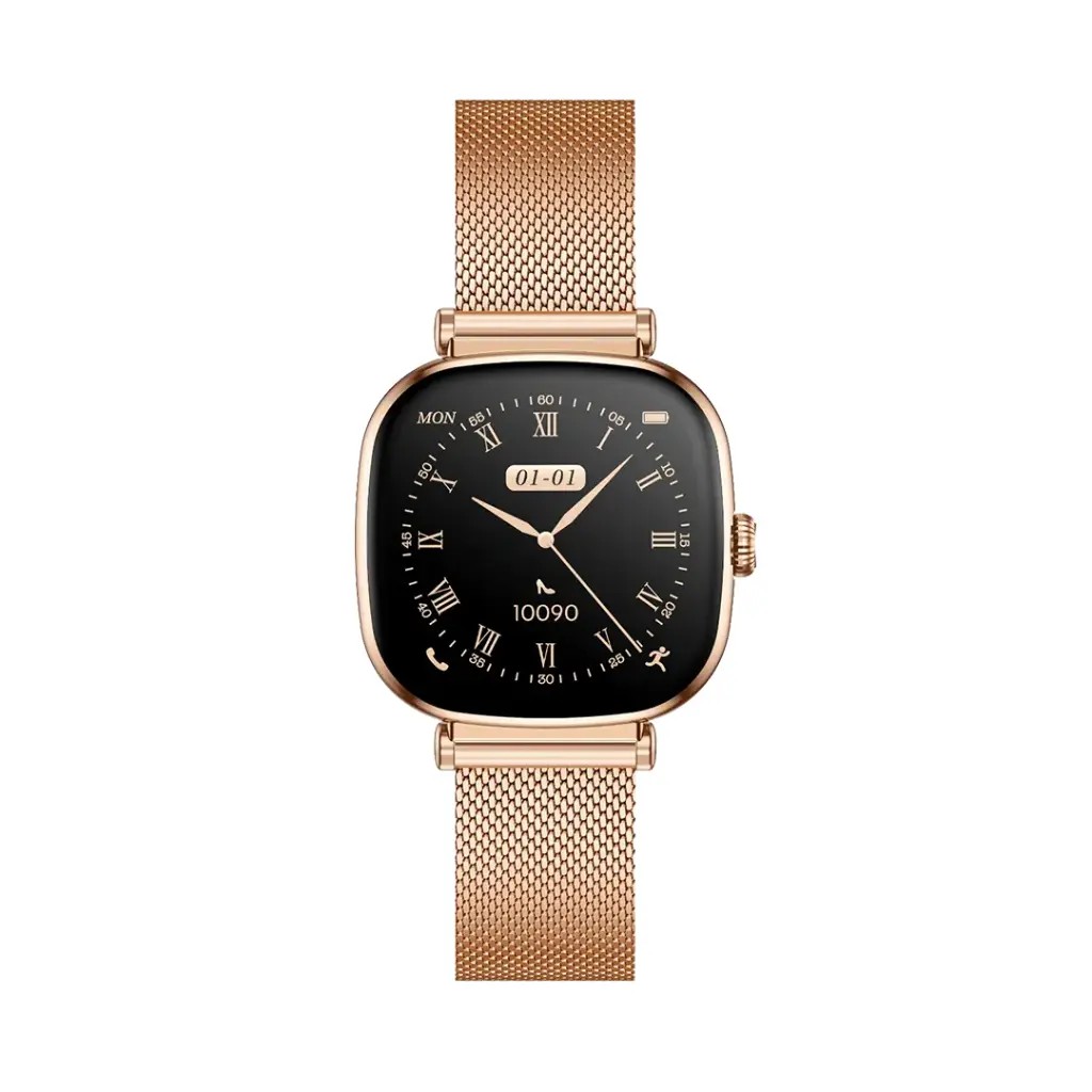 Green Lion Princess, Smart Watch- Gold