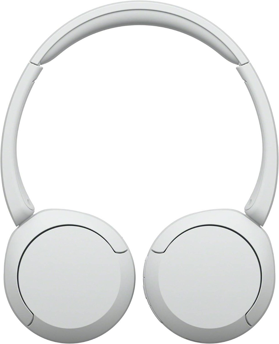 Sony WH-CH520, Wireless Bluetooth Headphones, up to 50 Hours Battery Life with Quick Charge- White