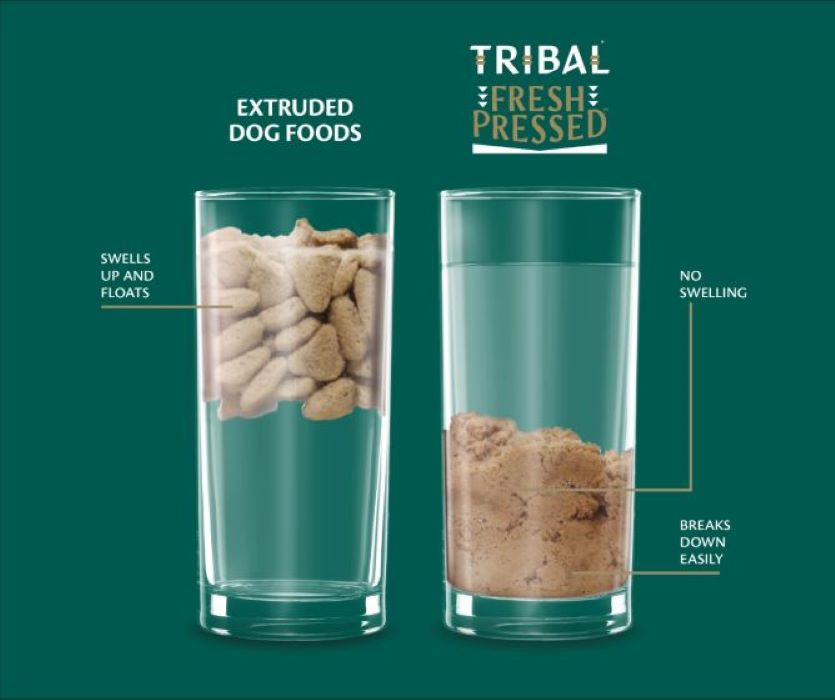 Tribal Fresh Pressed Complete Fresh Chicken Puppy Dry Dog Food 2.5Kg