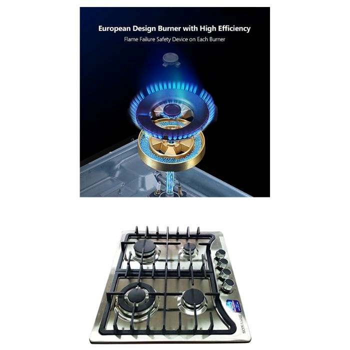 Sonashi Gas Hob With Front Control Panel - SGH-401FFD