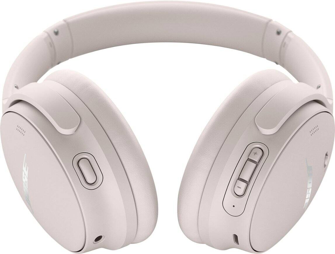 Bose QuietComfort, Noise Canceling, Wireless Over Ear Headphones- White Smoke
