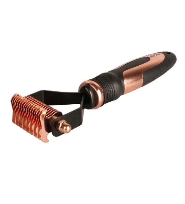Ebi Noir 2in1 Detangle & Thinning Brush For Dogs & Cats 19x7x2.5cm