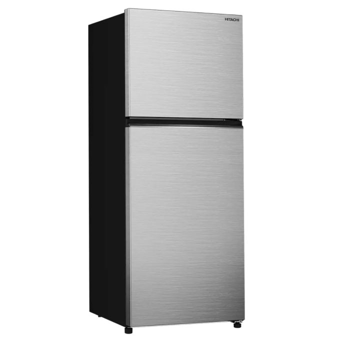 Hitachi 450 Litres Top Mount Refrigerator, Double Door, Inverter Compressor, Silver Model - HRTN6379SXAE