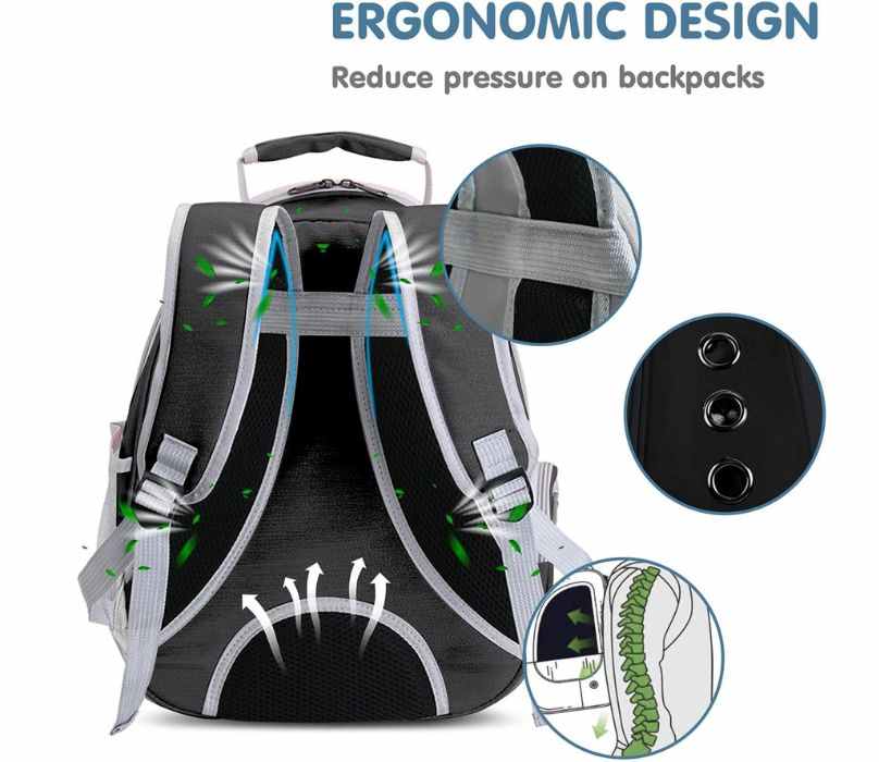 Petstranaut Backpack Bobble Cat Face Green