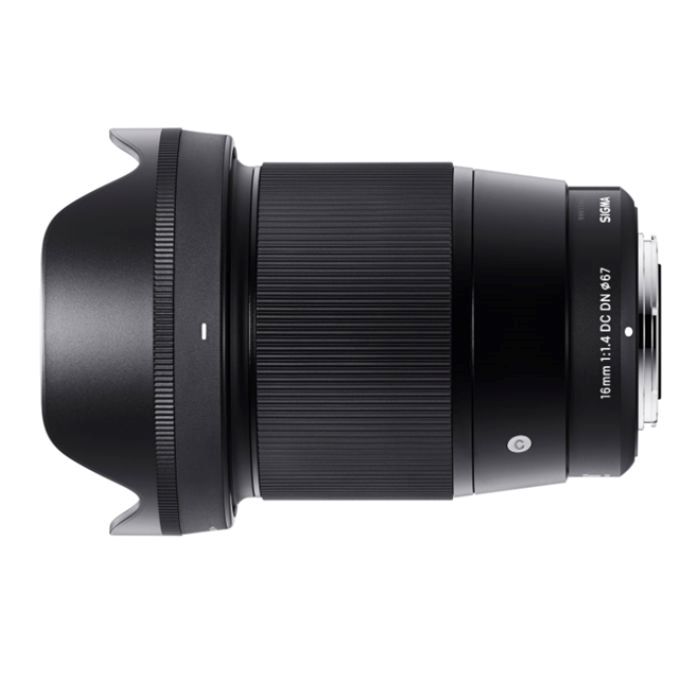 Sigma 16MM F/1.4 DC DN Contemporary Lens for Micro Four Thirds, Black