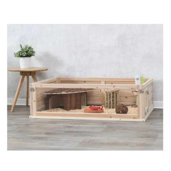 Trixie Indoor Run For Guinea Pigs  - Brown 100X30X60Cm