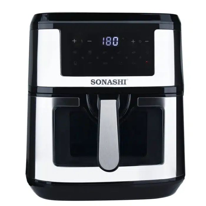 Sonashi Digital Air Fryer 9.5 L 1800 W SAF-950 Black-Silver