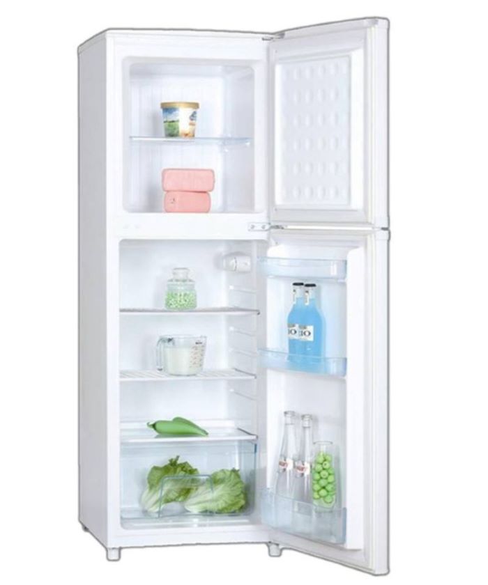 Super General 175 Liters Top Mount Refrigerator-Freezer, Gross Compact Double Door, Tropical Compressor - SGR175H