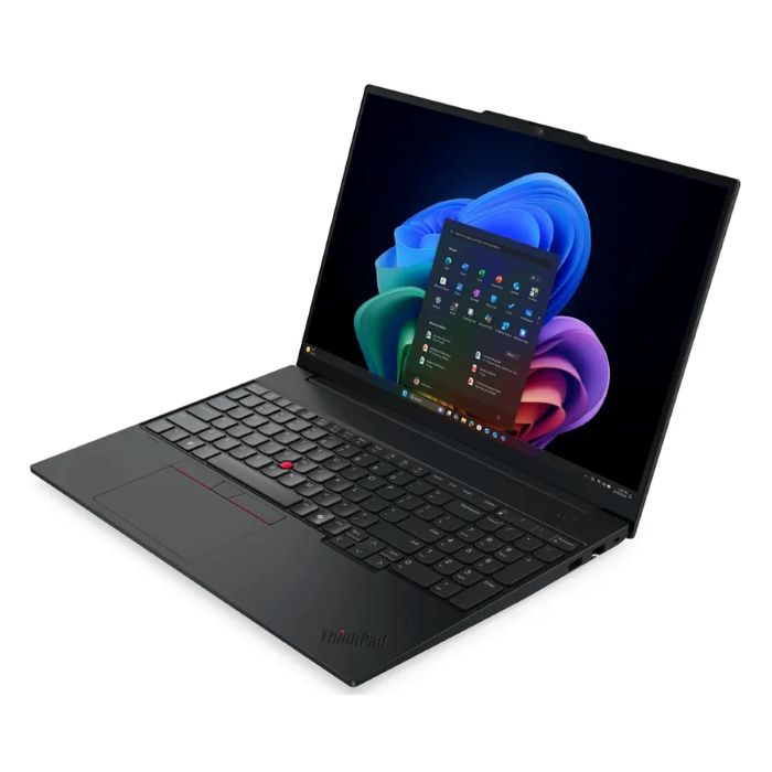 Lenovo ThinkPad E16 Gen 3 Laptop, 16inch WUXGA Display, Intel Core Ultra 7 258V Processor, 32GB RAM, 512GB SSD, English & Arabic Keyboard, 1 Year Warranty