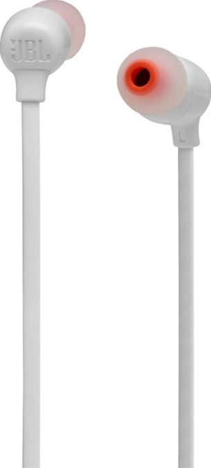 JBL Tune 125BT Wireless In Ear Headphone, Pure Bass Sound- White