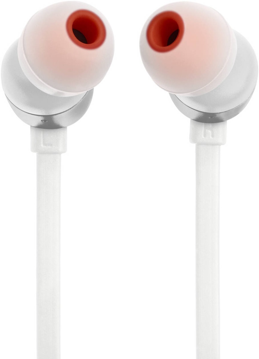 JBL Tune 310C Headphones Wired In-Ear Headphones Pure Bass Sound, Microphone and USB-C Port- White