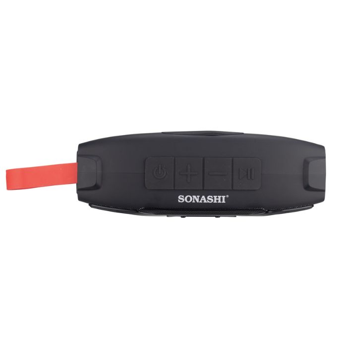 Sonashi Rechargeable Bluetooth Speaker With Calling Function, Black Sbs-722