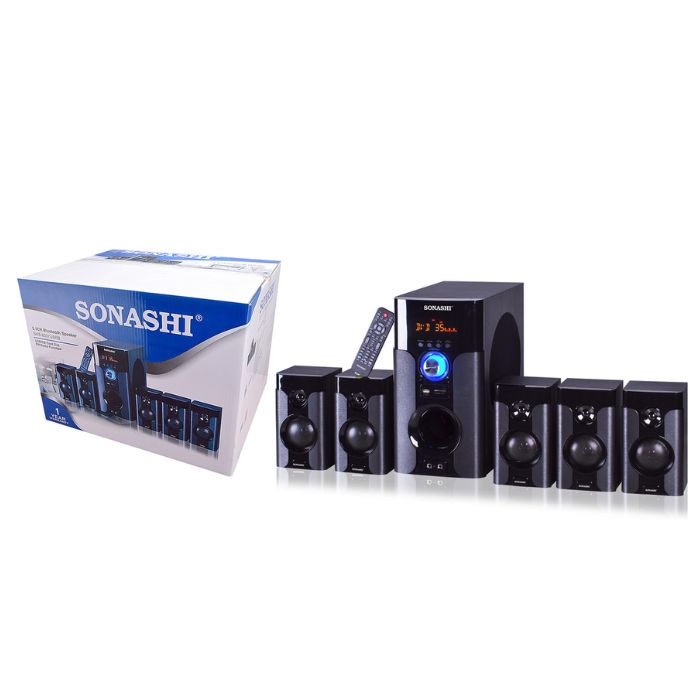 Sonashi 5.1 Chnl Bluetooth Speaker - SHS-8037USRB