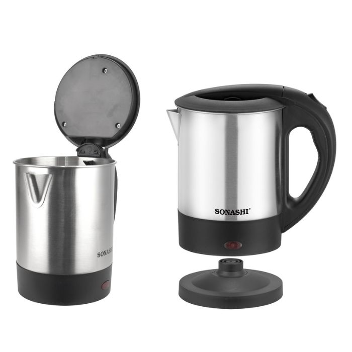 Sonashi 0.5L Stainless Steel Cordless Kettle - SKT-1001