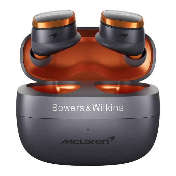 Bowers & Wilkins PI8 McLaren True Wireless Noise Cancelling Earbuds - Gray