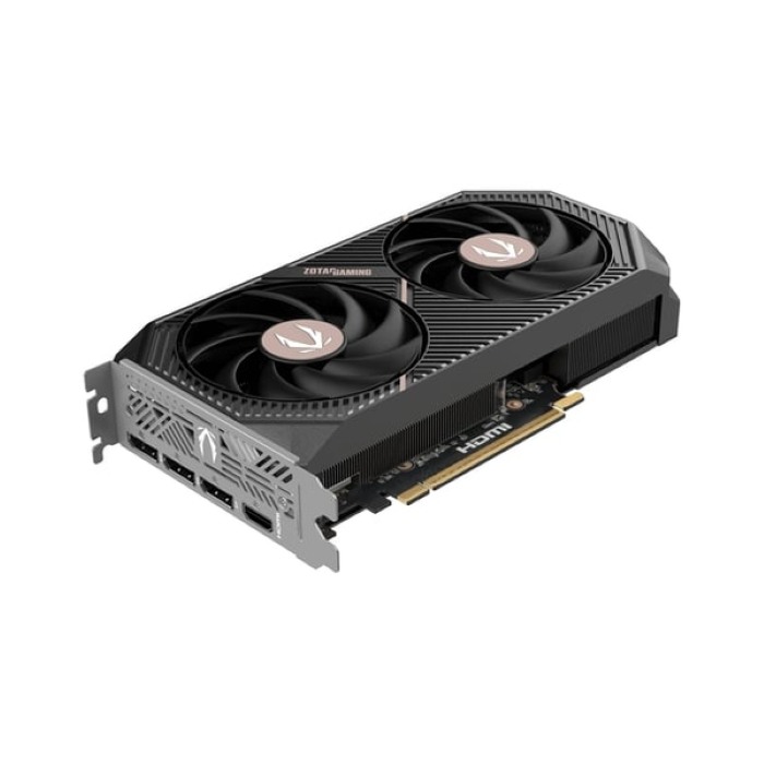 Zotac Gaming GeForce RTX 5060 Ti AMP Edition Graphics Card, GDDR7 8GB 128-bit Memory, HDMI 2.1b & DP 2.1b Outputs, PCI Express 5.0, 2632 MHz Boost Clock, 28 Gbps​ Memory Clock
